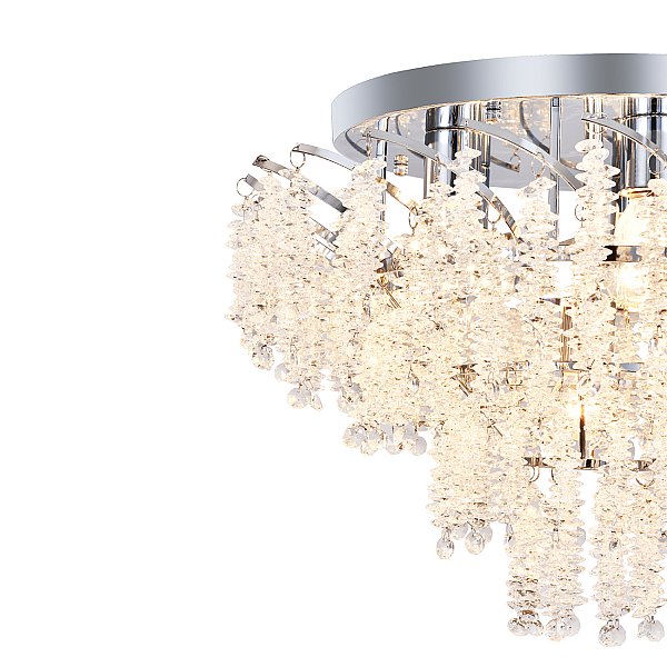 Потолочная люстра 140015/6C E27*60W Chrome Whisper Escada ES0000072