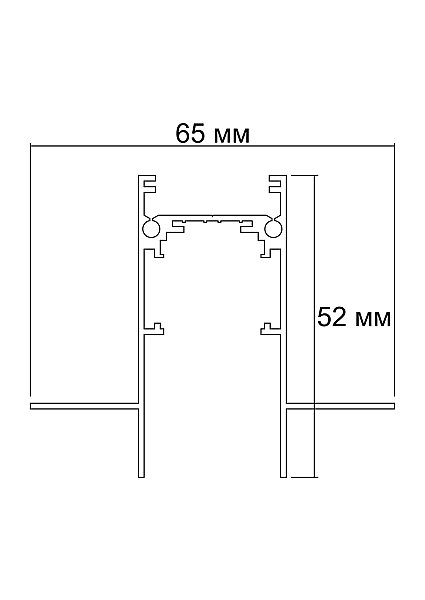 Шинопровод AM Group MAGNET AM402-2М LL-20C