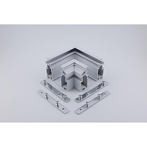 Трековый соединитель угловой плоский для натяжного потолка  Magnetic track 220 Aployt APL.0286.10.02