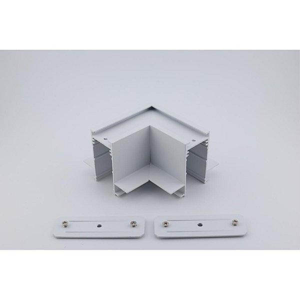 Трековый соединитель угловой плоский Magnetic track 220 Aployt APL.0285.10.01