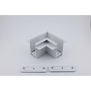 Трековый соединитель угловой плоский Magnetic track 220 Aployt APL.0285.10.01