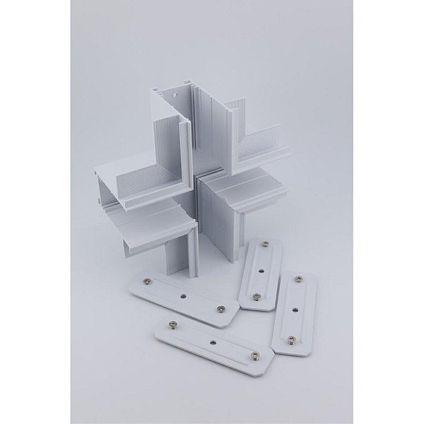 Трековый соединитель Х-образный Magnetic track 220 Aployt APL.0285.10.04