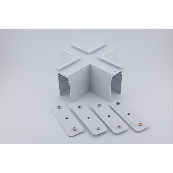 Трековый соединитель Х-образный Magnetic track 220 Aployt APL.0283.10.04