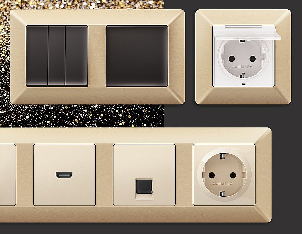 Рамка Ambrella Volt Line AF110601