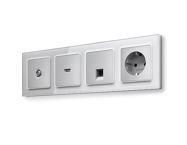 Рамка Ambrella Volt Platos Стекло органическое AF330404