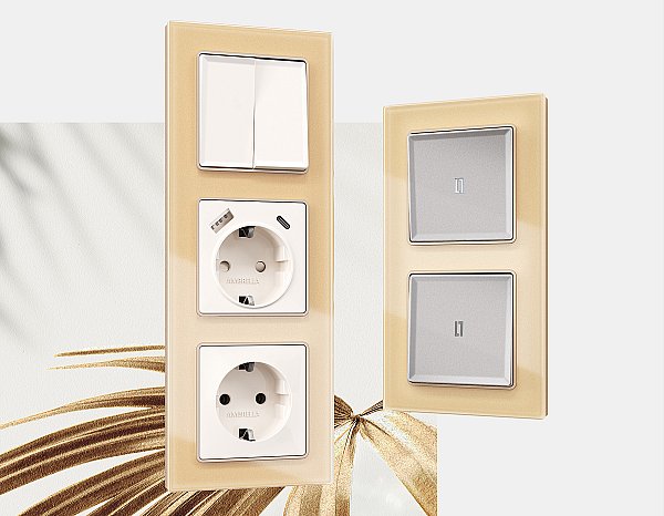 Рамка Ambrella Volt Platos Стекло органическое AF330605