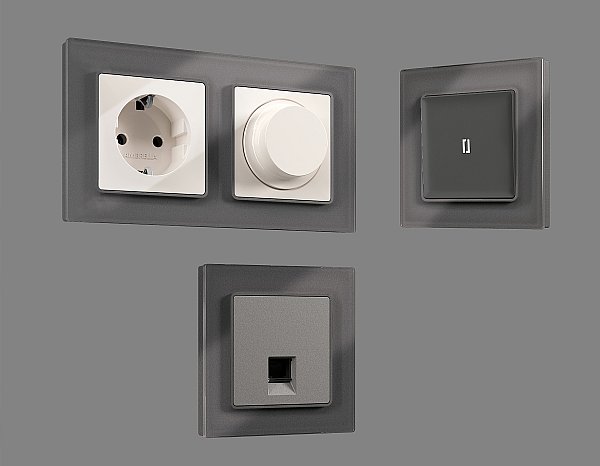 Рамка Ambrella Volt Platos Стекло органическое AF330654