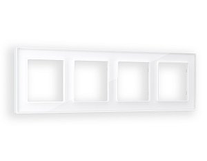 Рамка Ambrella Volt Platos Стекло натуральное AF380104