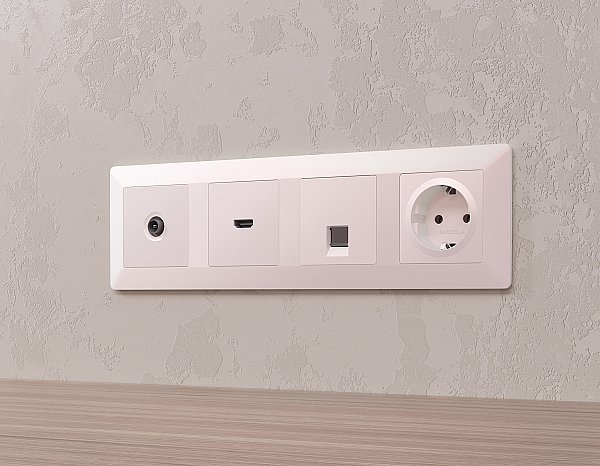 Накладка на механизм Ambrella Volt ALFA AP2140