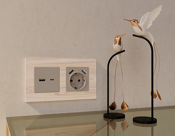 Накладка на механизм Ambrella Volt ALFA AP3690
