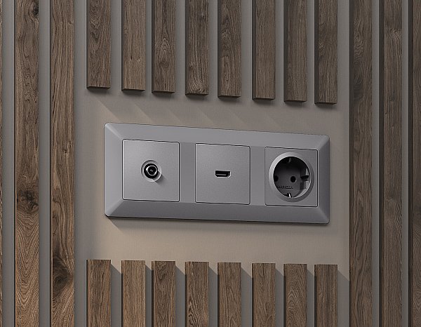 Накладка на механизм Ambrella Volt ALFA AP5070