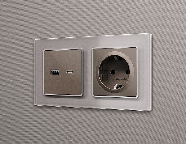 Накладка на механизм Ambrella Volt ALFA AP6370
