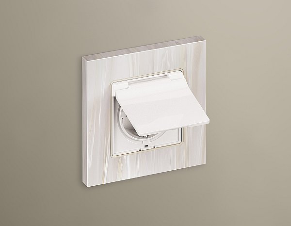 Розетка Ambrella Volt ALFA MA108010