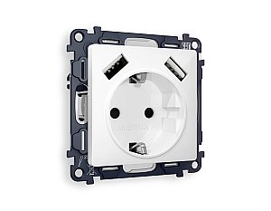 Розетка Ambrella Volt ALFA MA109010