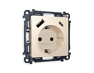 Розетка Ambrella Volt ALFA MA330010