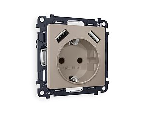 Розетка Ambrella Volt ALFA MA369010