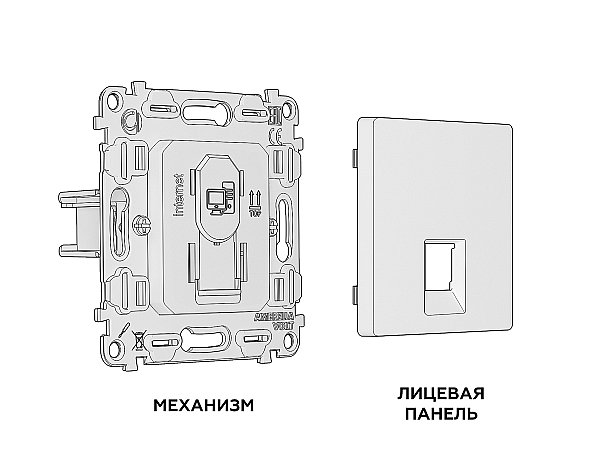 Розетка Ambrella Volt ALFA MA372010
