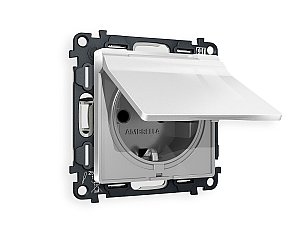 Розетка Ambrella Volt ALFA MA408010
