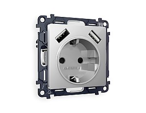 Розетка Ambrella Volt ALFA MA409010