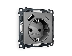 Розетка Ambrella Volt ALFA MA660010