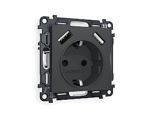 Розетка Ambrella Volt ALFA MA909010