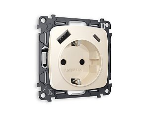 Розетка Ambrella Volt OMEGA MO310010