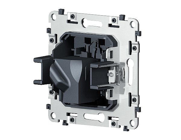 Механизм компьютерной розетки RJ-45 Ambrella Volt QUANT VM185