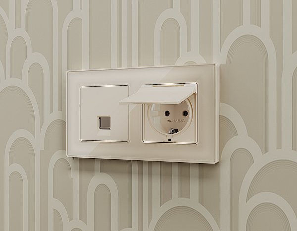 Розетка Ambrella Volt ALFA MA332005