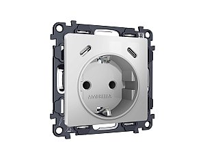 Розетка Ambrella Volt ALFA MA410510