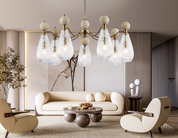 Люстра на штанге Ceramo Modern Ambrella LH53287