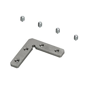Соединитель угловой горизонтальный для профиля ALU-LINE-DUO, ALU-SWISS-20-2000 Arlight 024194