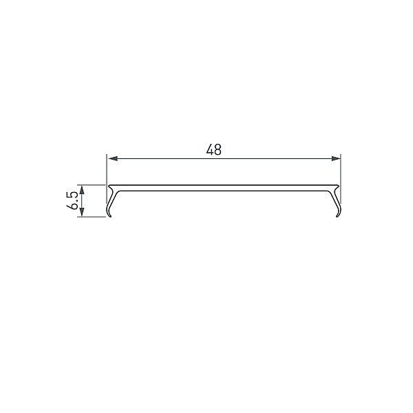 Экран для профиля Arlight LINE-S 041753