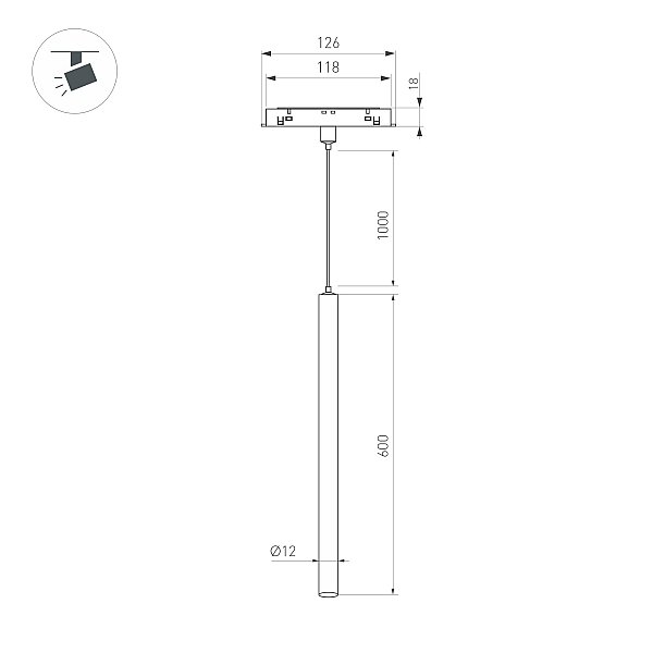 Трековый светильник Arlight MAG-ORIENT 044501
