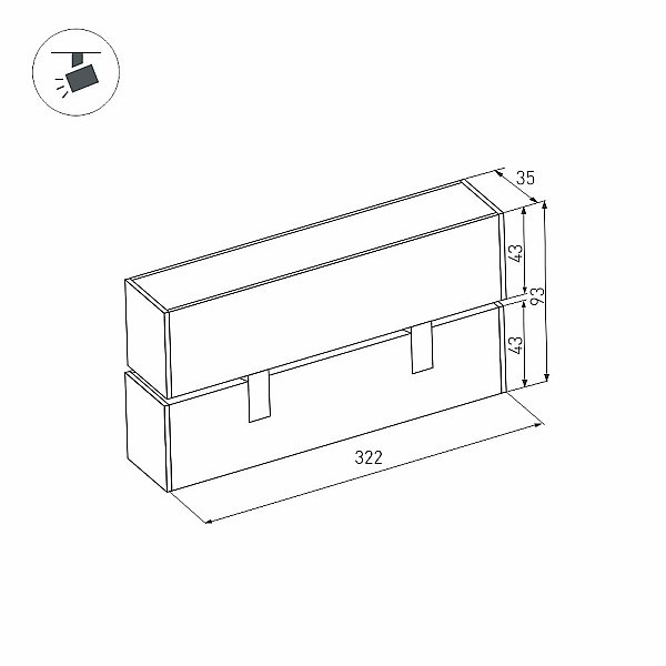 Трековый светильник Arlight Mag-45 026974
