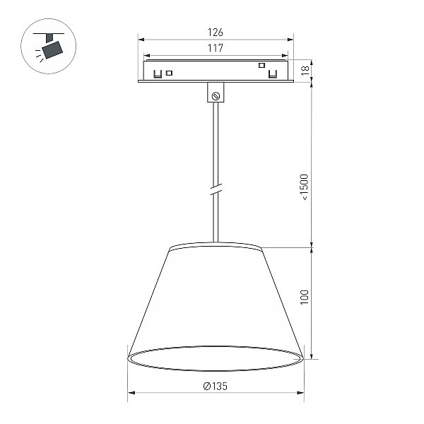 Трековый светильник Arlight Mag-Orient 036386