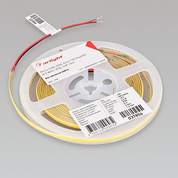 Светодиодная лента Arlight Cob Открытая 037856