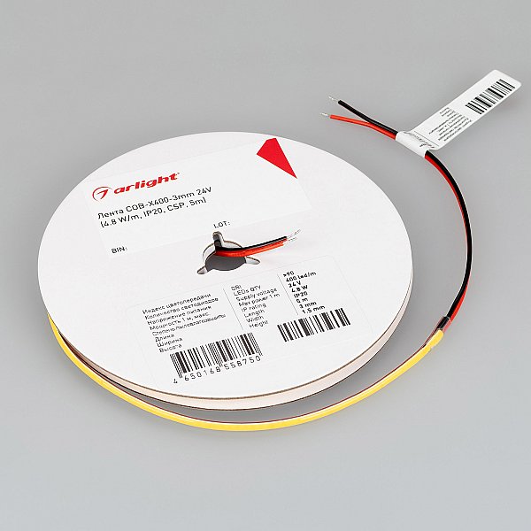 Светодиодная лента Arlight Cob Открытая 039734