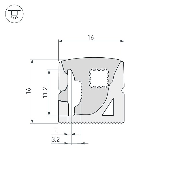 Профиль Arlight Wph 041093(1)
