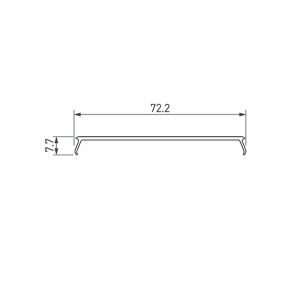 Экран для профиля Arlight Line-S 041754