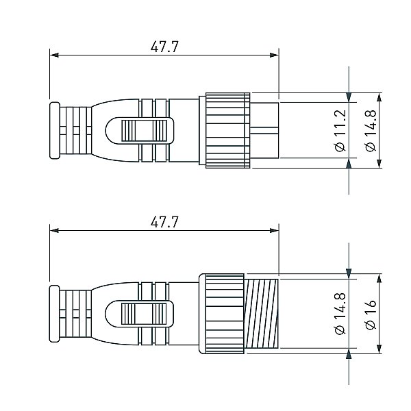 Комплект заглушек для прожекторов серии LINE Arlight Line Wallwasher 042258