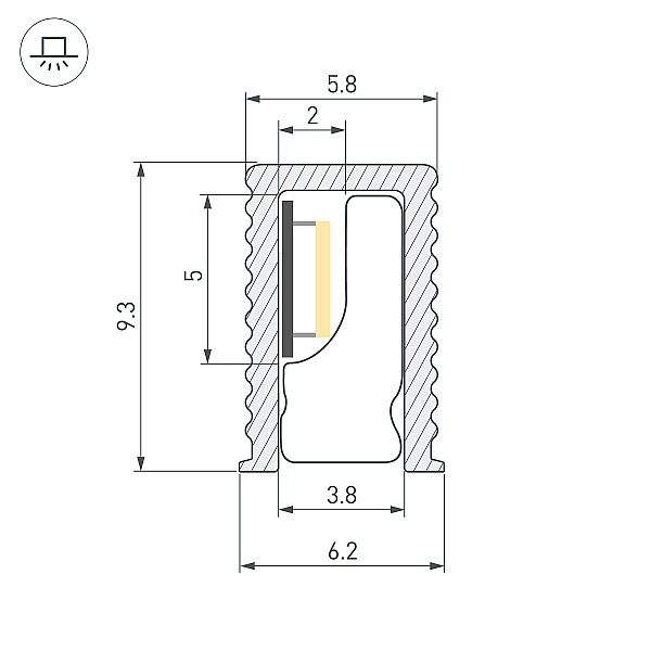 Профиль Arlight Sl-Mini 044082