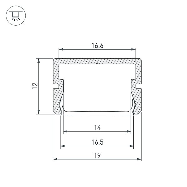 Профиль Arlight Siler 045498