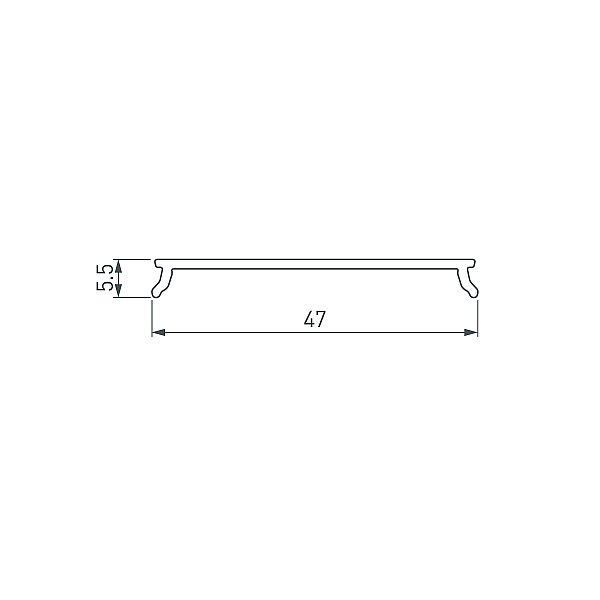 Экран для профиля Arlight Sl-Line 045657