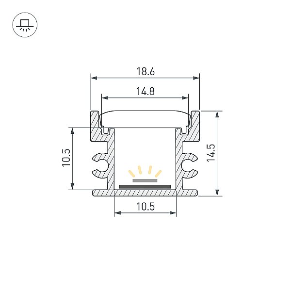 Профиль Arlight Floor 045672