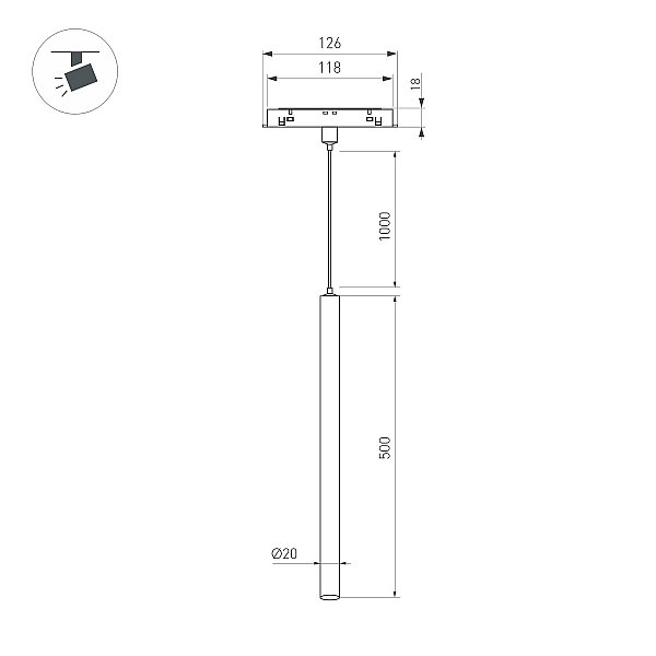 Трековый светильник Arlight Mag-Orient 046897
