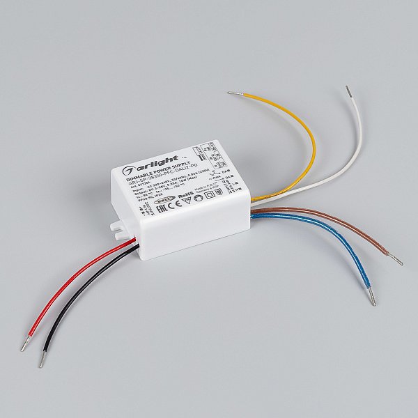 Диммируемый источник тока по протоколу DALI2 и Push-Dim Arlight Arj 047354