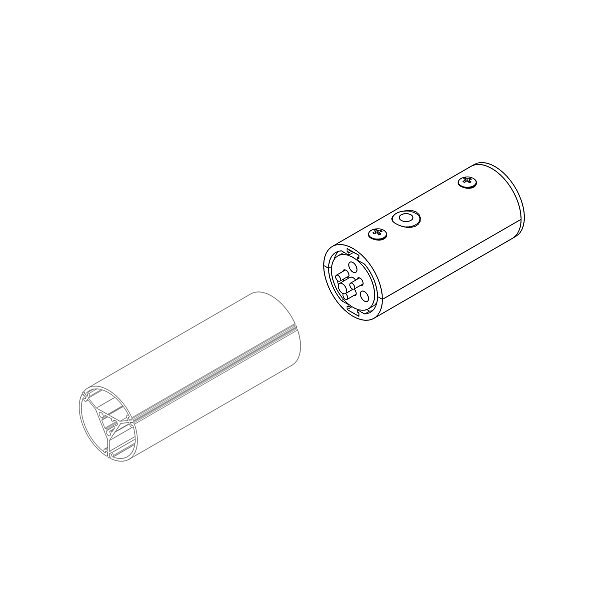 Заглушка для профиля Arlight Sl-Round 050534