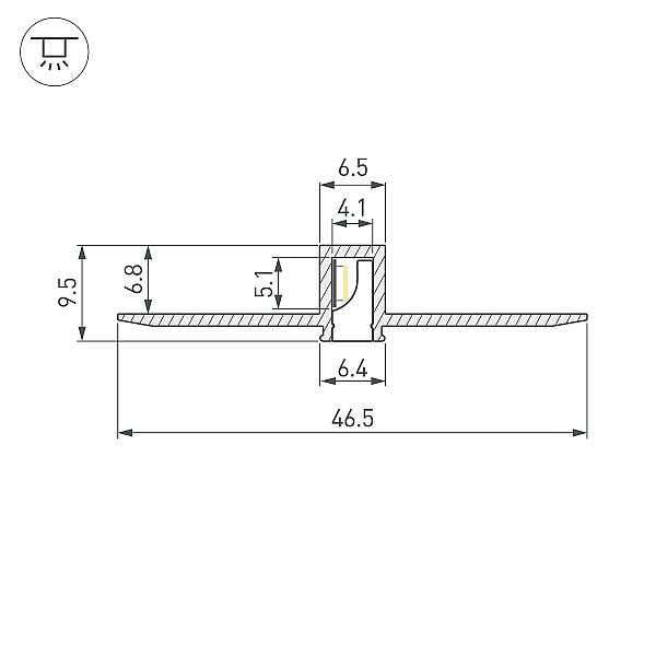 Профиль Arlight Sl-Linia 052377