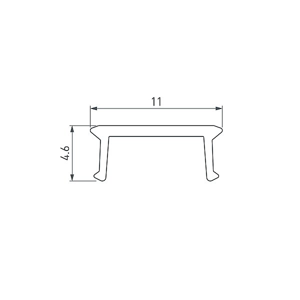 Экран для профиля Arlight Sl-Comfort 052559