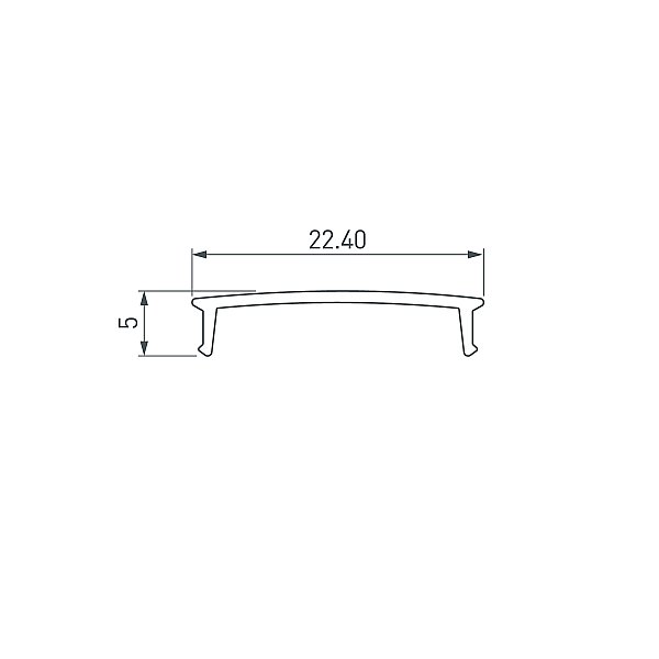 Экран для профиля Arlight Sl-Comfort 052564